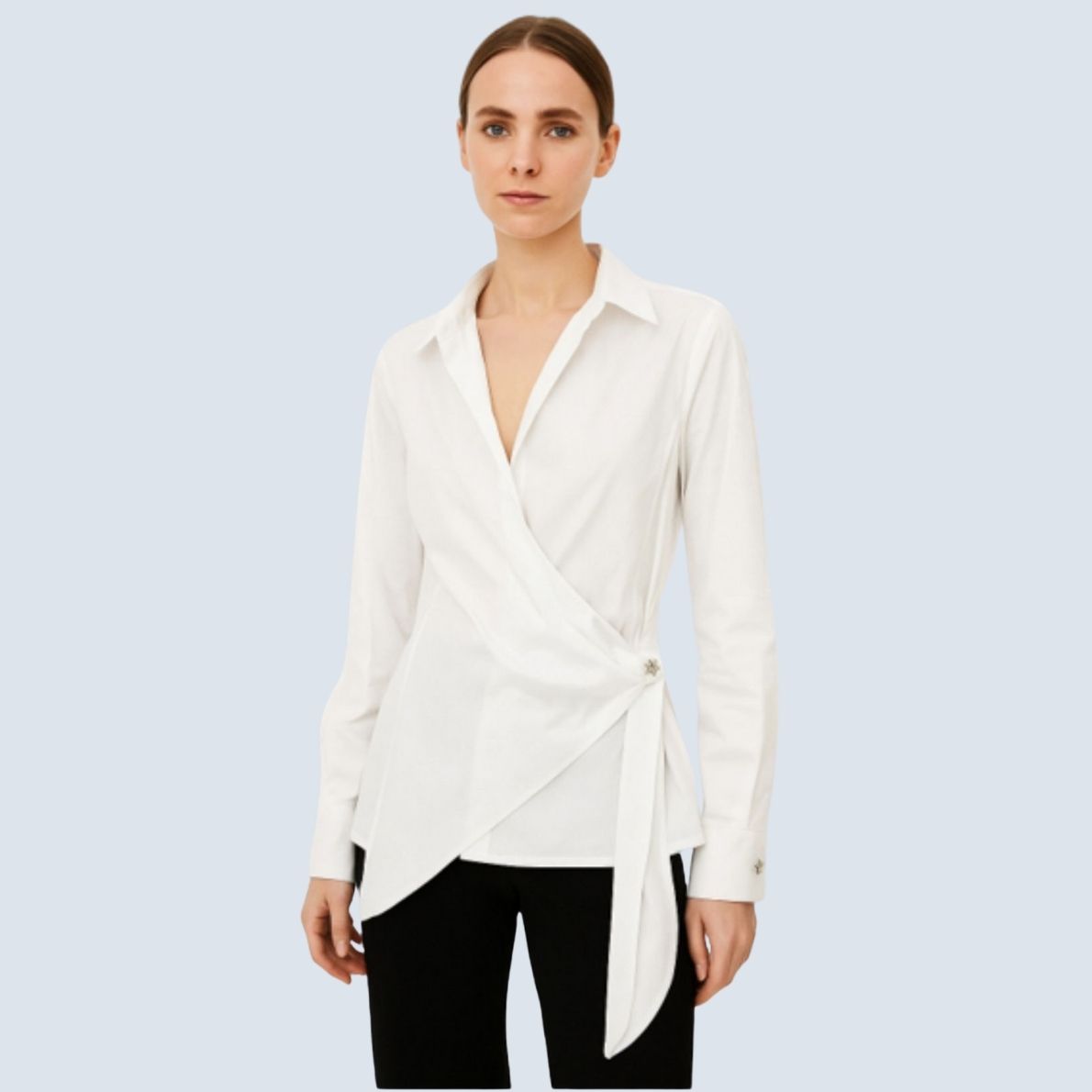 Women's Ruffle Volume Top