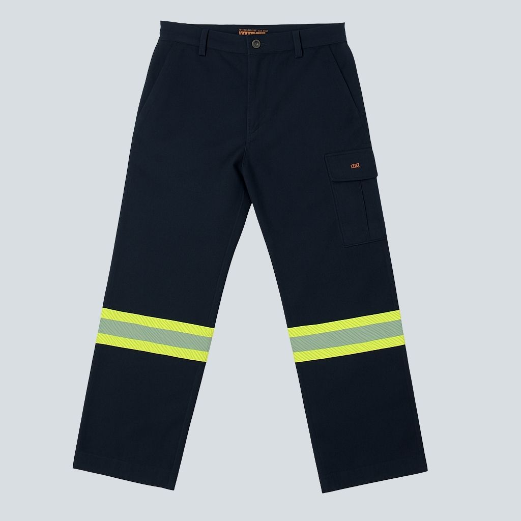Work Pant With Reflective Tape