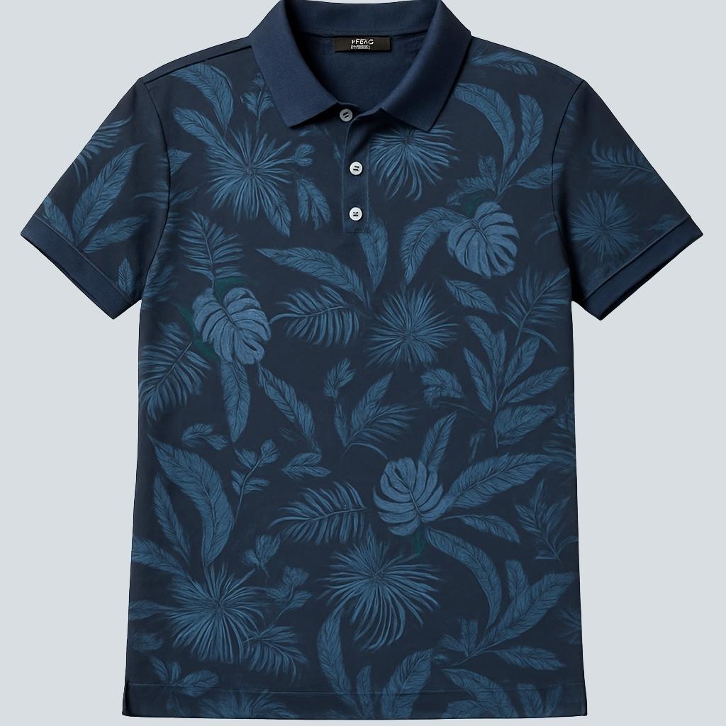 Printed Polo Shirt
