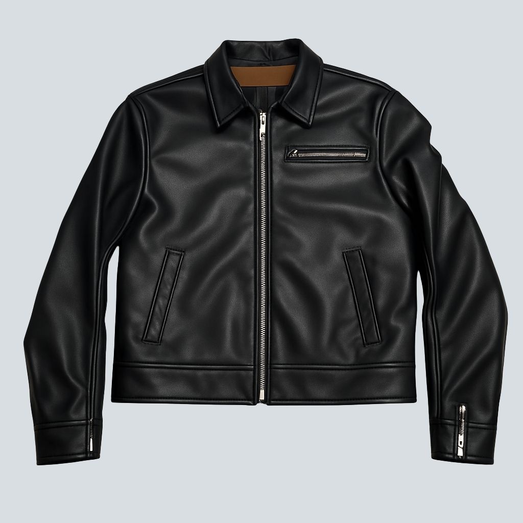 Men's Classic PU Jacket